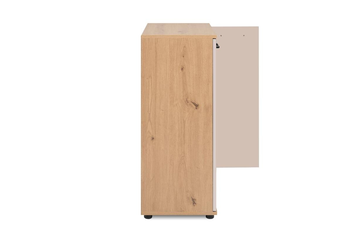Kommode Kerry 01B Eiche Artisan Nachbildung Kaschmir B/H/T: ca. 60x85x35 cm