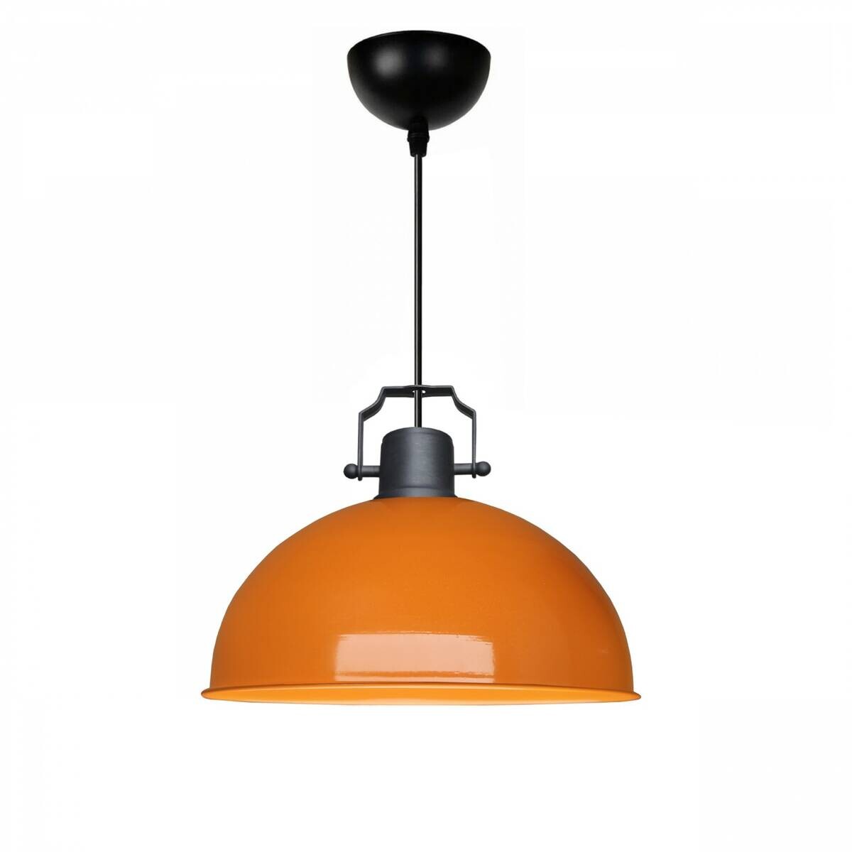 Opviq Pendelleuchte orange B/H/T: ca. 23x80x23 cm E27 1 Brennstellen