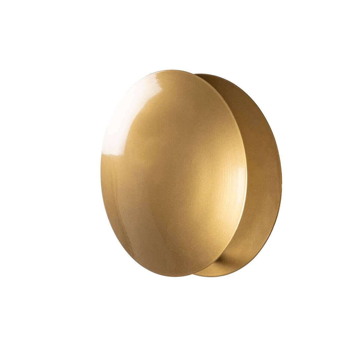 Opviq LED-Wandleuchte gold Metall B/H/T: ca. 25x25x16 cm