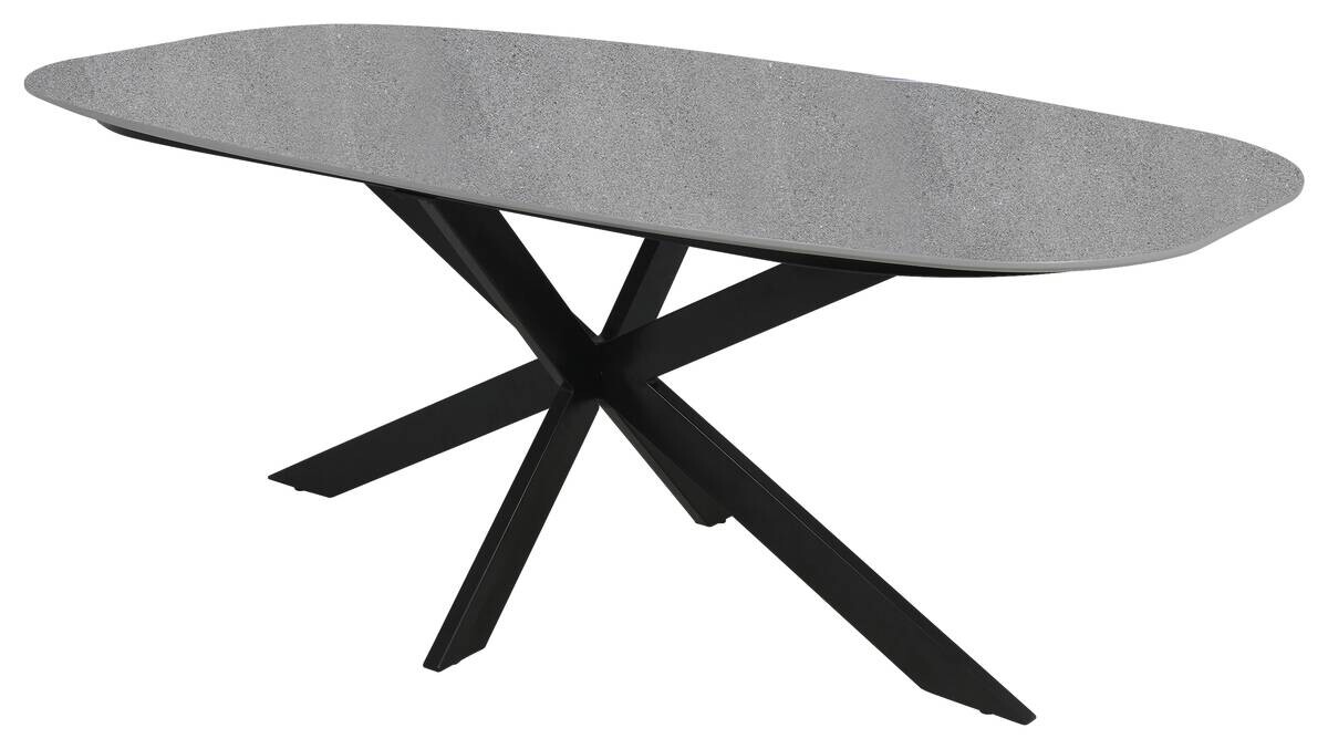 Esstisch OVAL B/H/T: ca. 200x76x100 cm