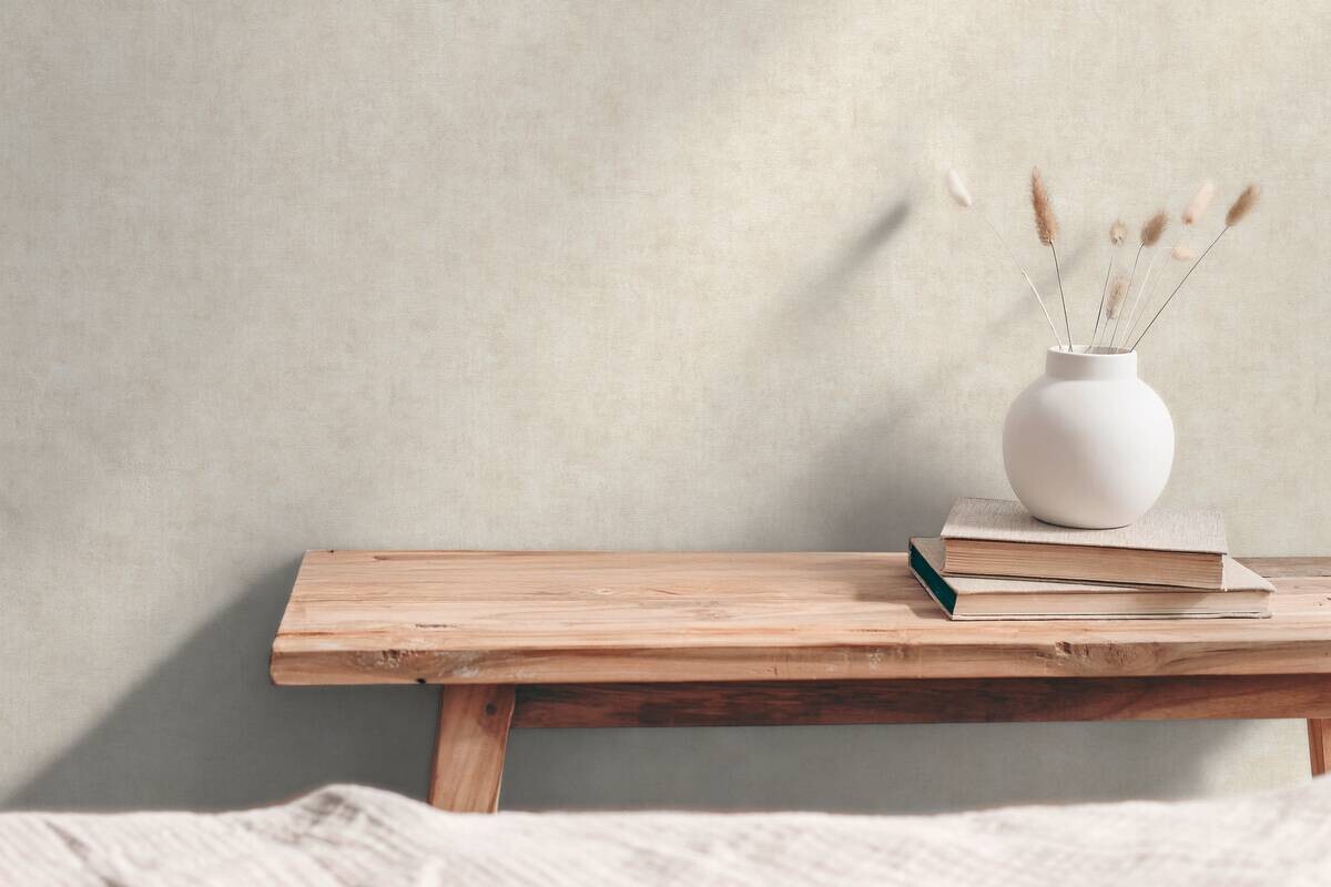 A.S.Creation Vliestapete beige B/H/D: ca. 53x1005x8,5 cm