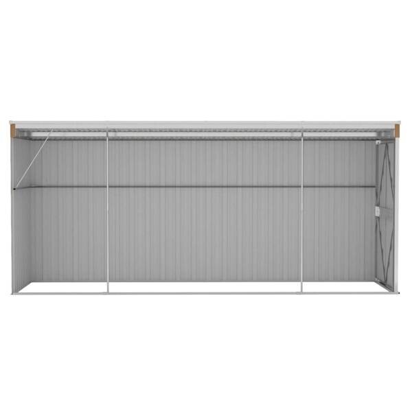 vidaXL Gartenhaus braun B/H/T: ca. 118x178x382 cm