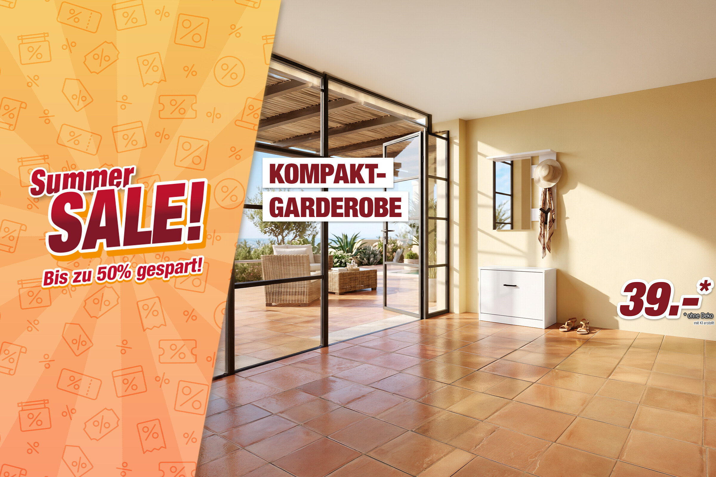 Unsere Werbe Highlights - Kompaktgarderobe