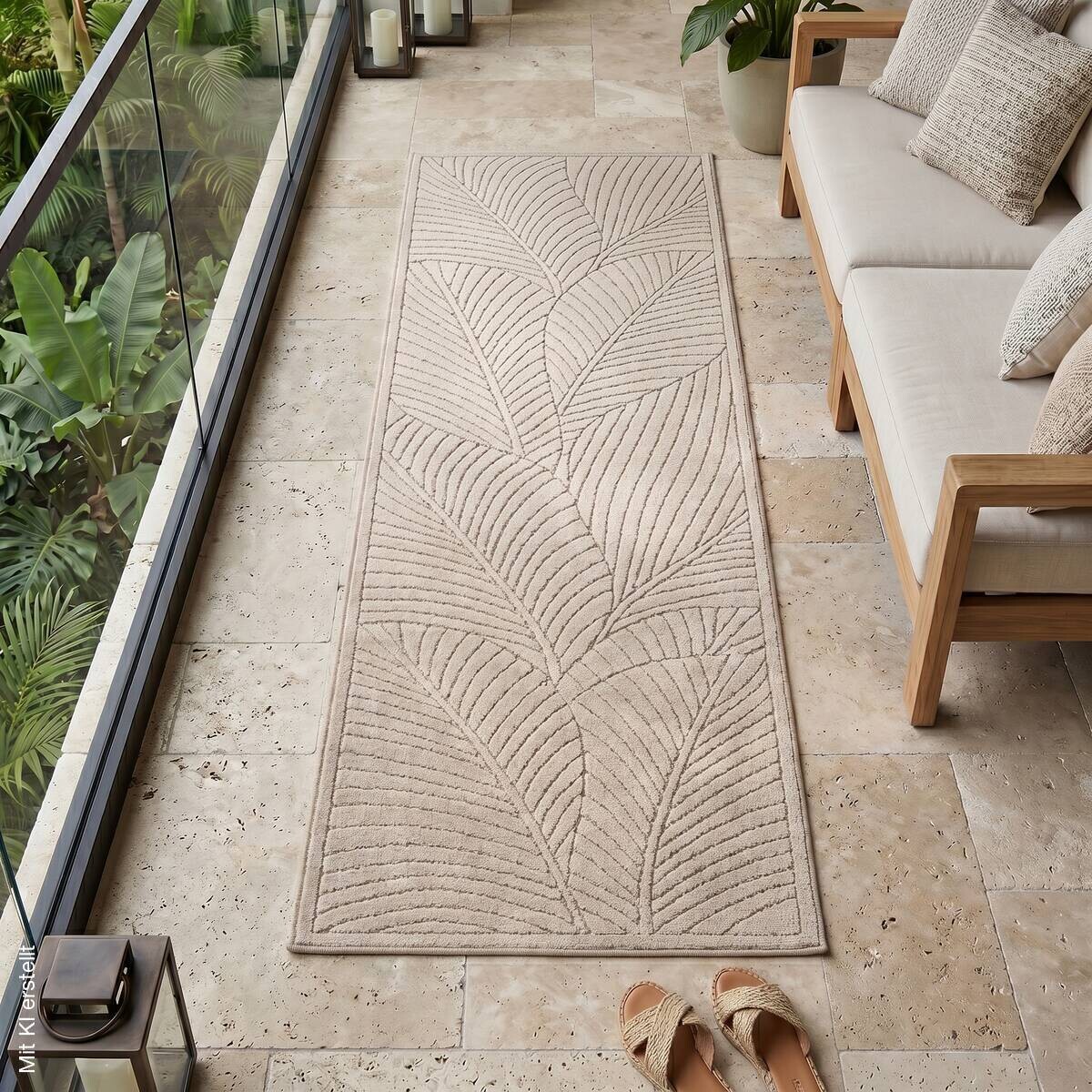 Ayyildiz Flachwebteppich NOVA beige B/L: ca. 80x250 cm