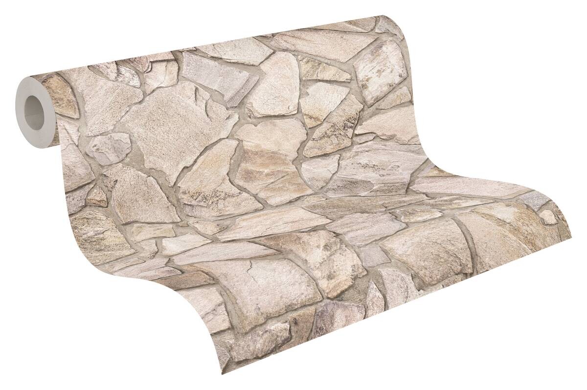 A.S.Creation Vliestapete braun grau B/H/D: ca. 53x1005x8,3 cm