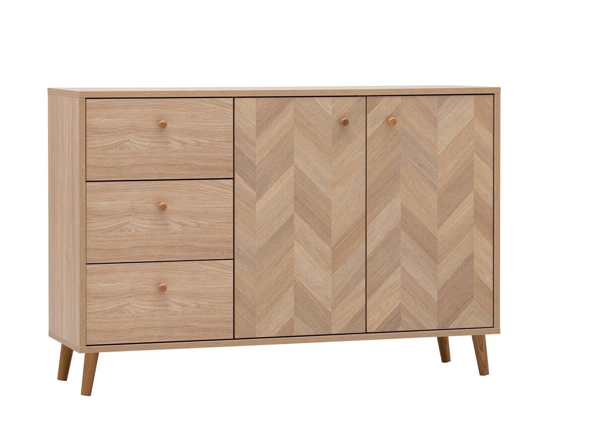 Sideboard Visby Eiche Nachbildung B/H/T: ca. 109x63,9x33,05 cm