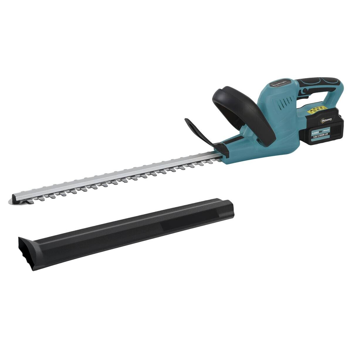 Outsunny Heckenschere blau B/H/L: ca. 17x17x86 cm