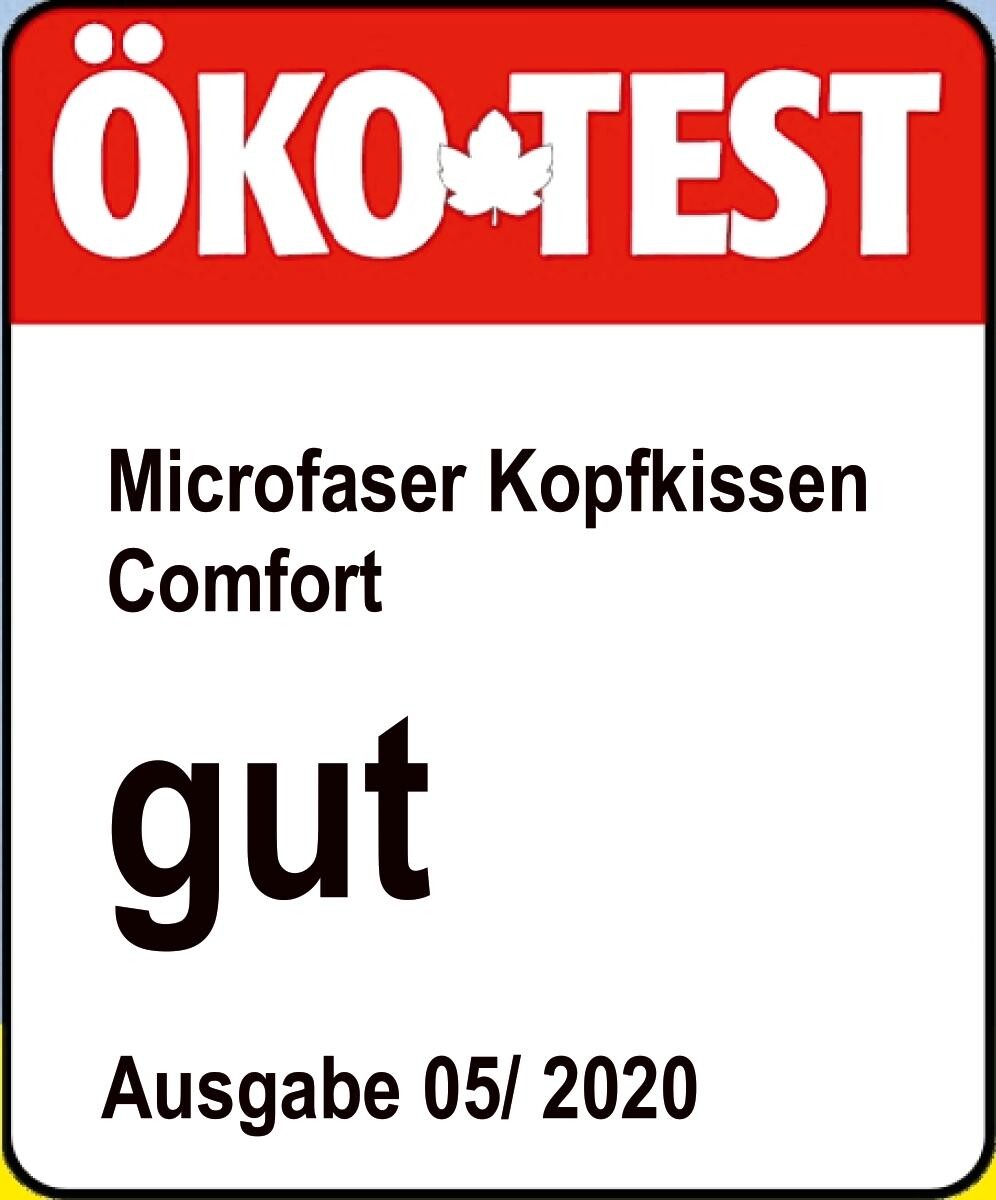 Kopfkissen Comfort weiß Polyester B/L: ca. 40x80 cm