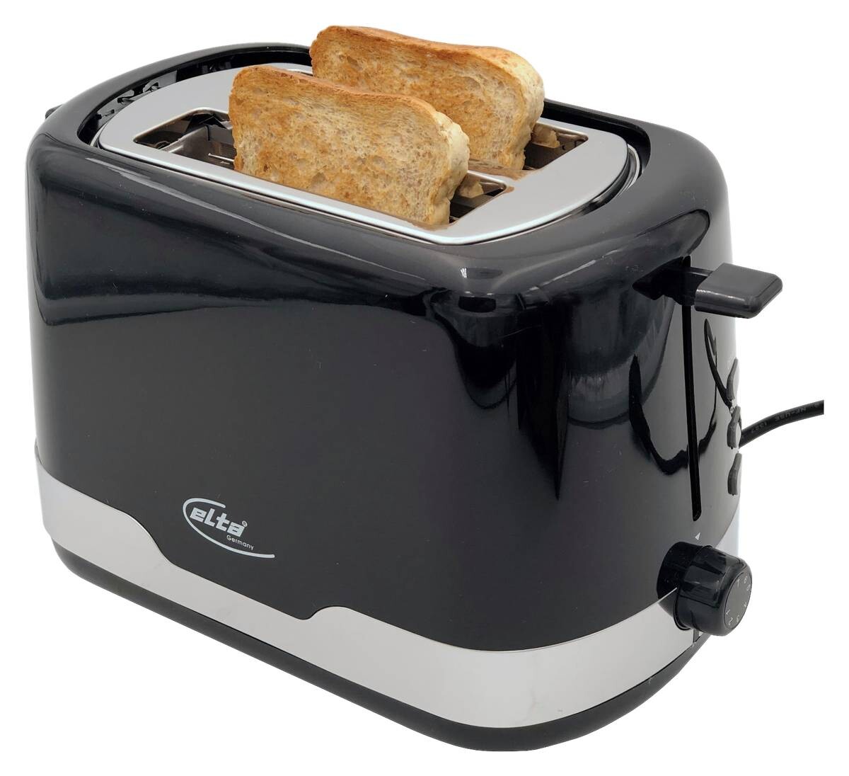 Elta Toaster ETO-850.15 schwarz silber Kunststoff Metall