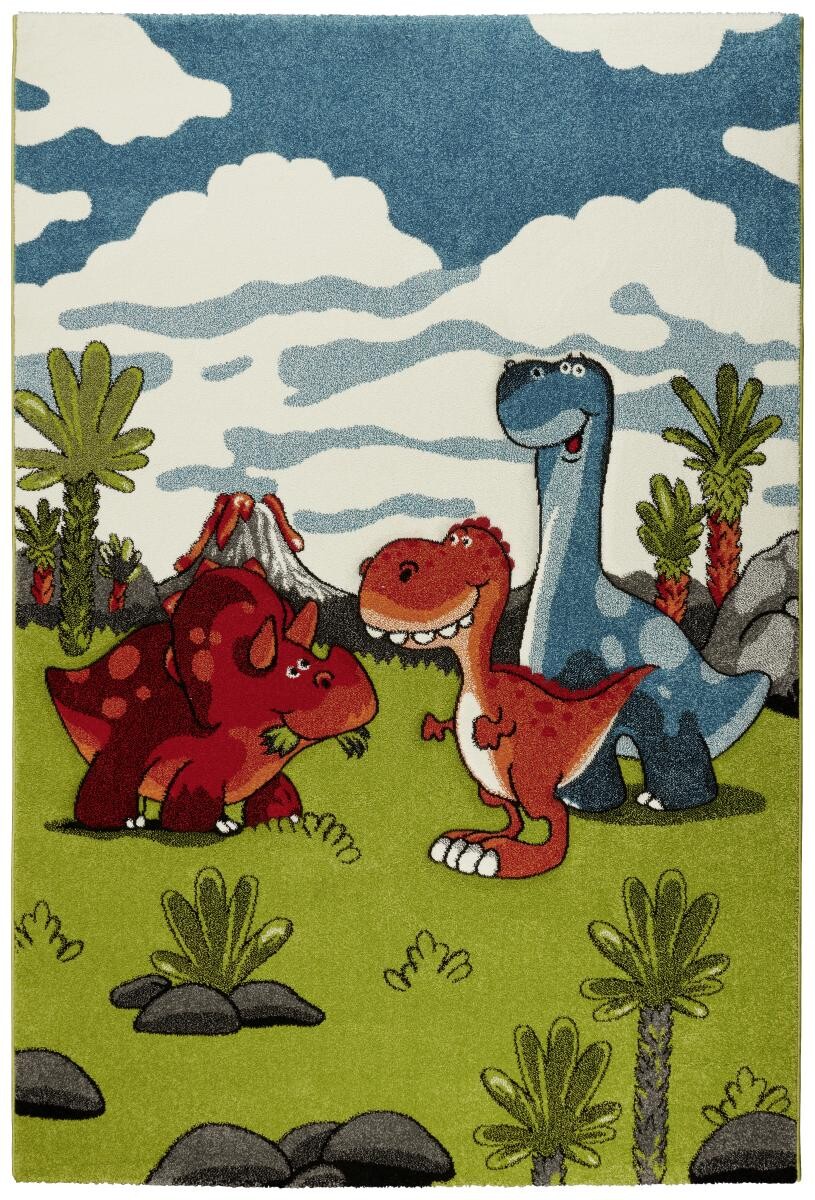 Kinderteppich Casino Kids grün B/L: ca. 160x230 cm