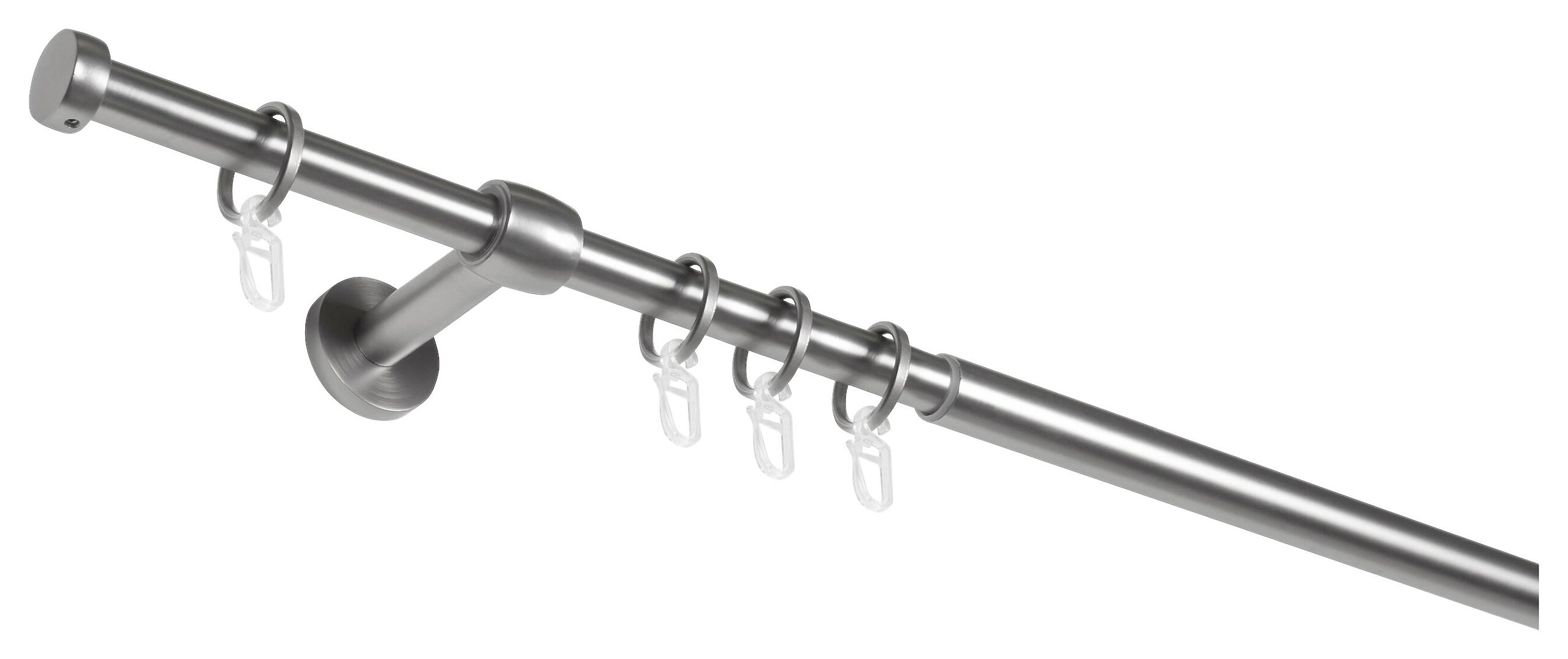 ondeco Stilgarnituren cap-noble Edelstahloptik Metall ausziehbar von ca. 160 bis 280 cm 1.0 Läufe