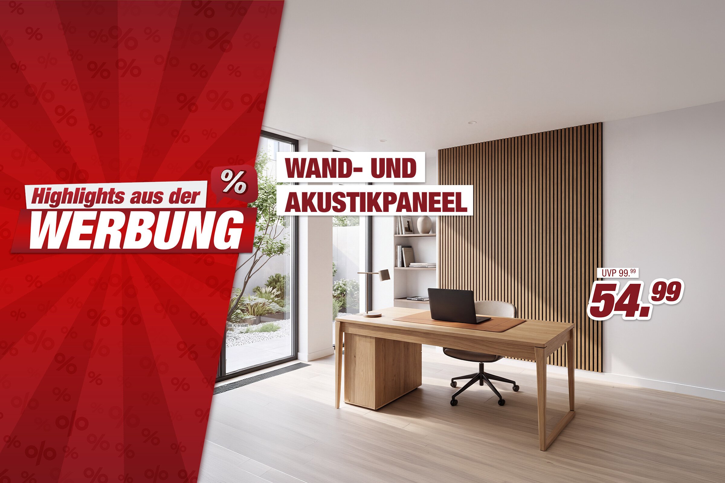 Unsere Werbe Highlights - Wand- und Akustikpaneel