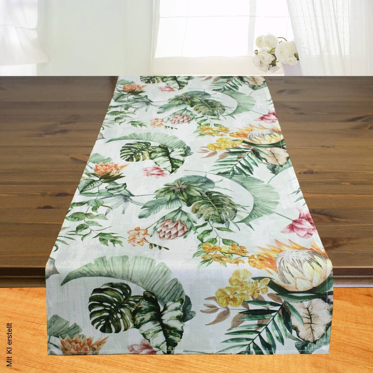 Tischläufer multicolor Polyester B/L: ca. 40x140 cm