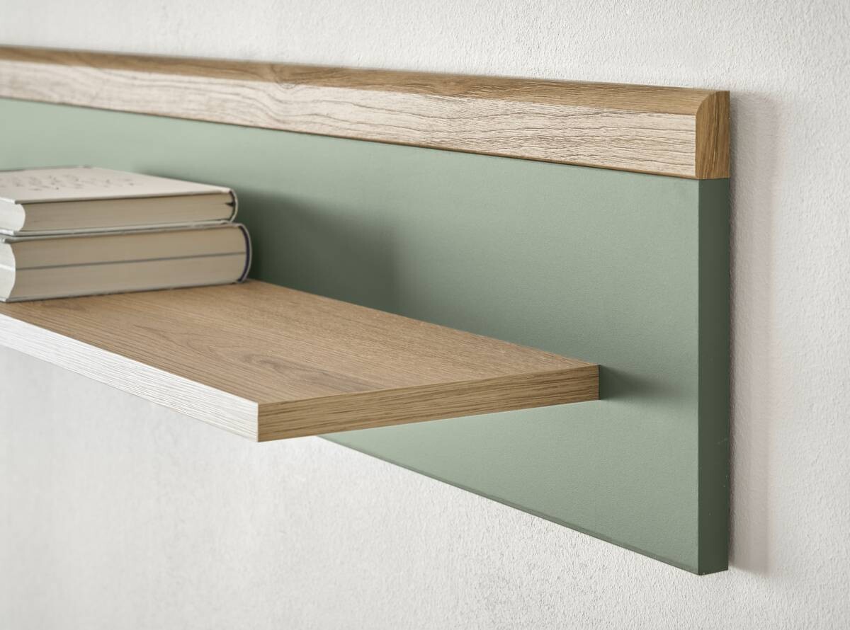 Wandboard Alva Eiche Evoke Coast Nachbildung salbei B/H/T: ca. 107x20x19 cm