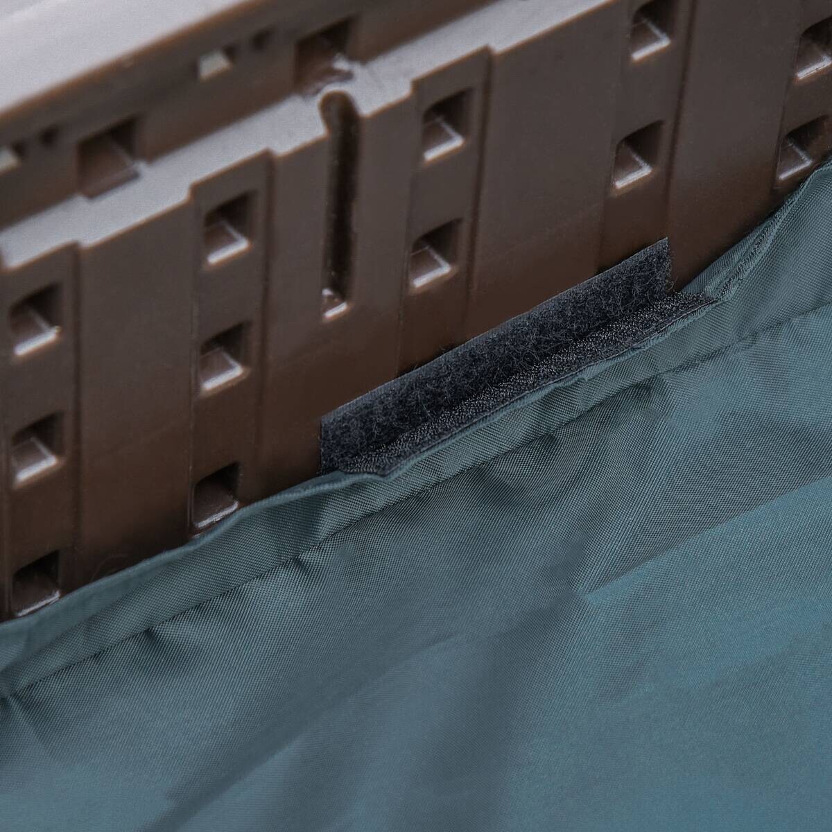 Outsunny Sandkasten braun B/H/L: ca. 123x21x123 cm