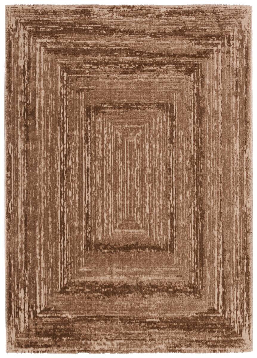 Webteppich Costa mokka B/L: ca. 120x170 cm