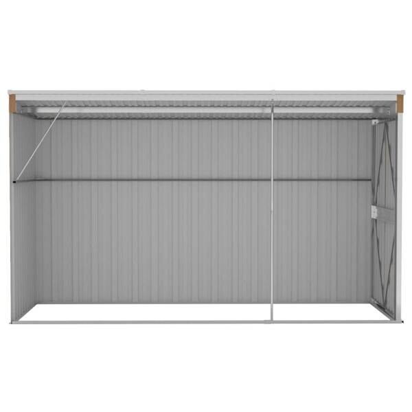 vidaXL Gartenhaus braun B/H/T: ca. 118x178x288 cm