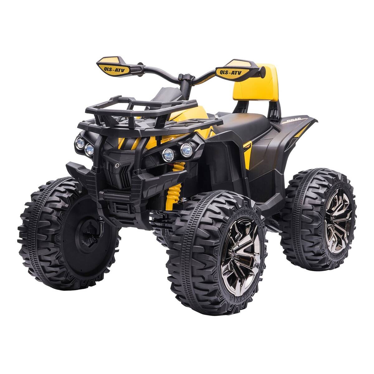 HOMCOM Kinderauto gelb B/H/L: ca. 65x100x73 cm