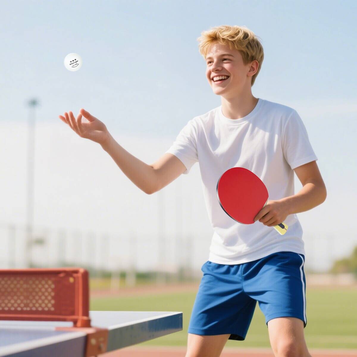 SPORTNOW Tischtennisschläger B/H/L: ca. 15,2x1x25,8 cm