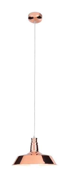 Näve Leuchten Pendelleuchte NV6077547 Kupfer Metall H/D: ca. 90x25 cm E27 1 Brennstellen