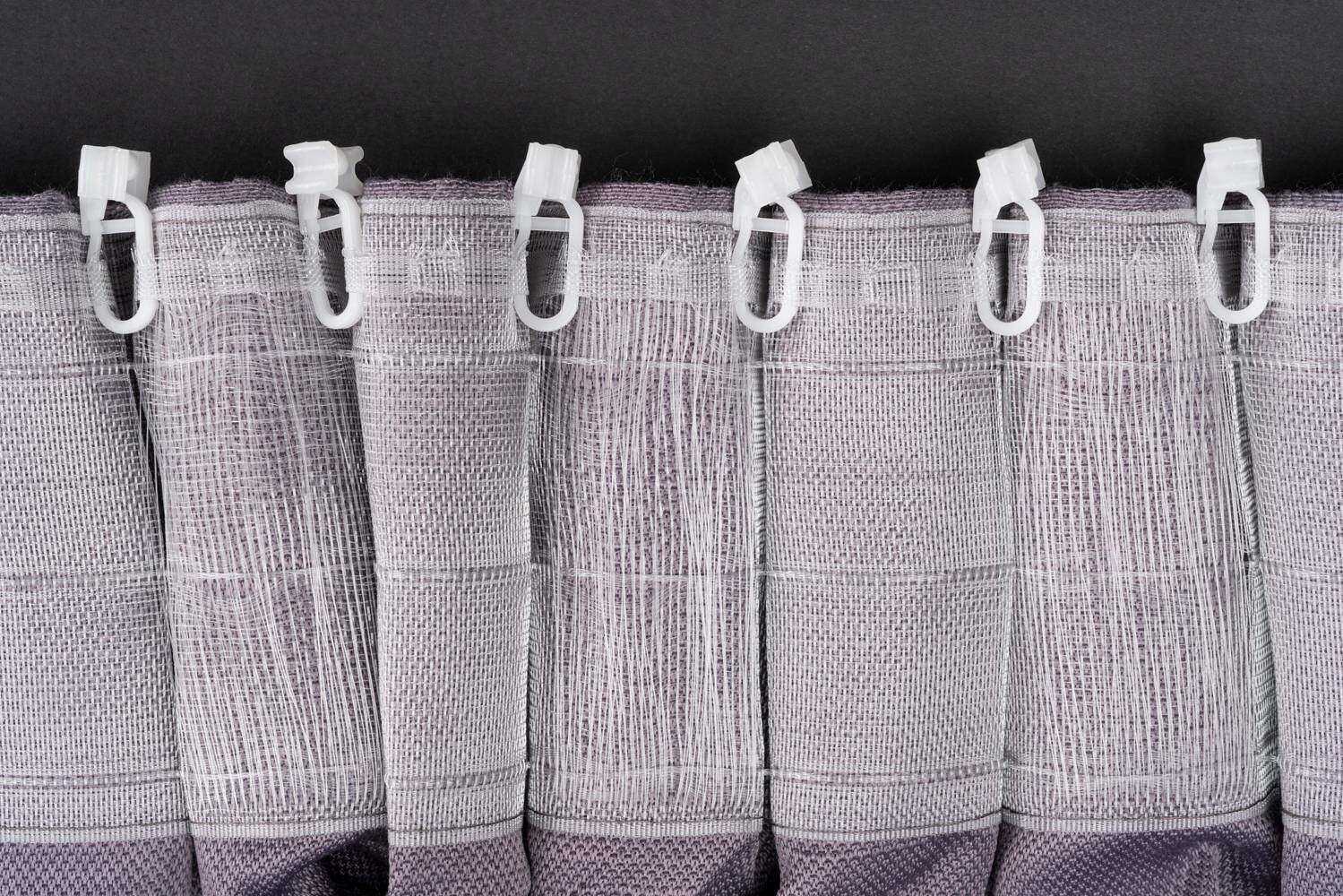 Kombivorhang 2er Pack Balance brombeer B/L: ca. 135x245 cm