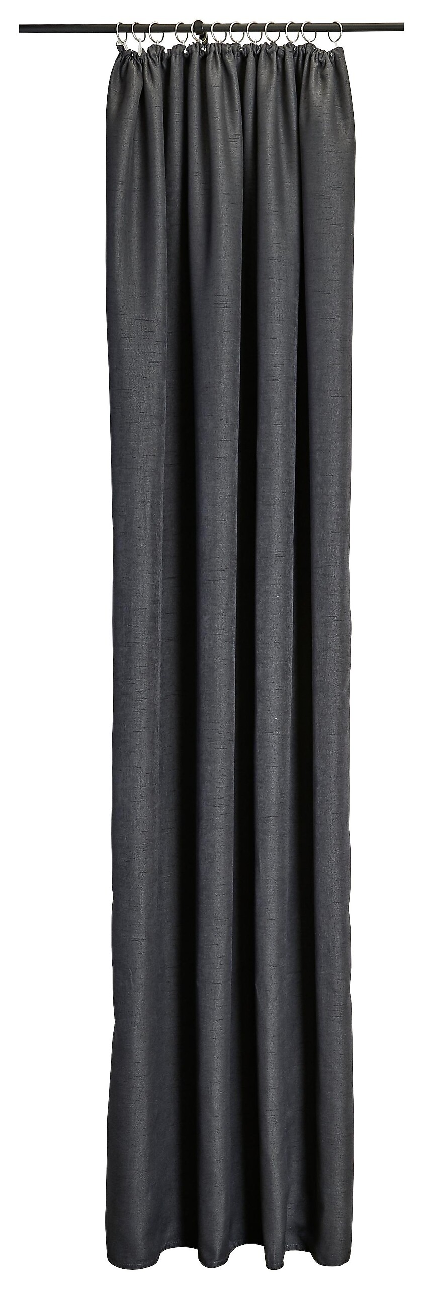 silver edition Verdunklungsvorhang Henry anthrazit 100% Polyester B/L: ca. 135x245 cm