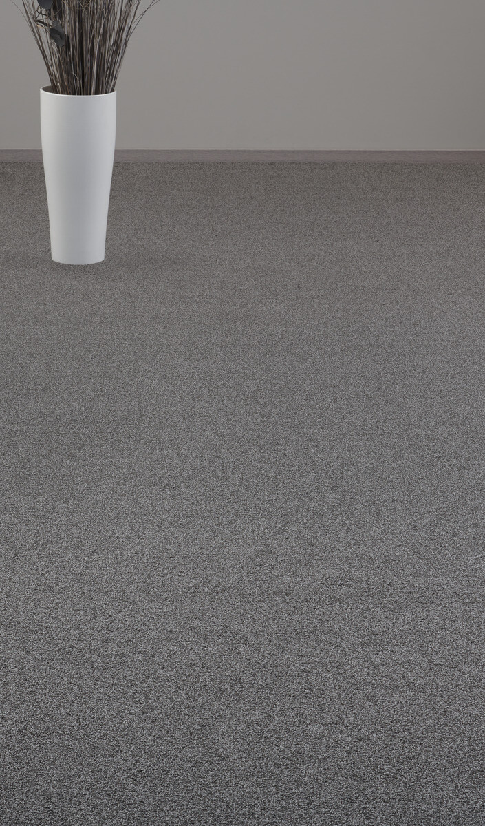 Teppichboden Focus grau B: ca. 400 cm pro m²