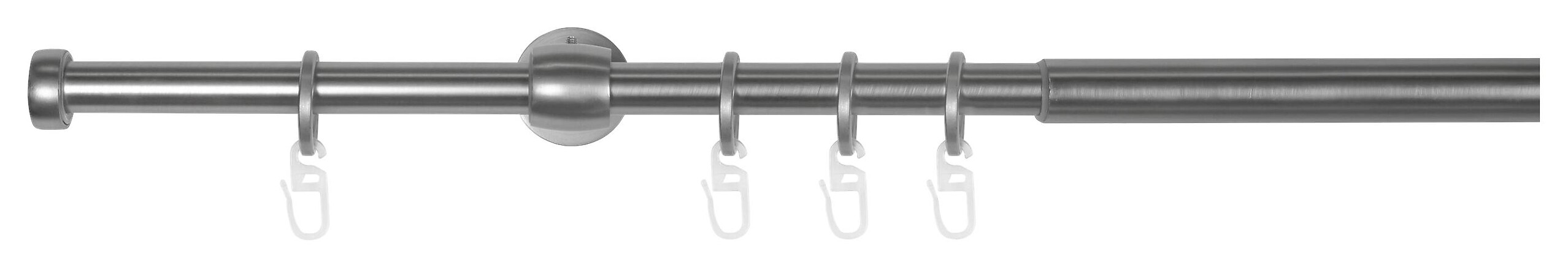 ondeco Stilgarnituren cap-noble Edelstahloptik Metall ausziehbar von ca. 160 bis 280 cm 1 Läufe