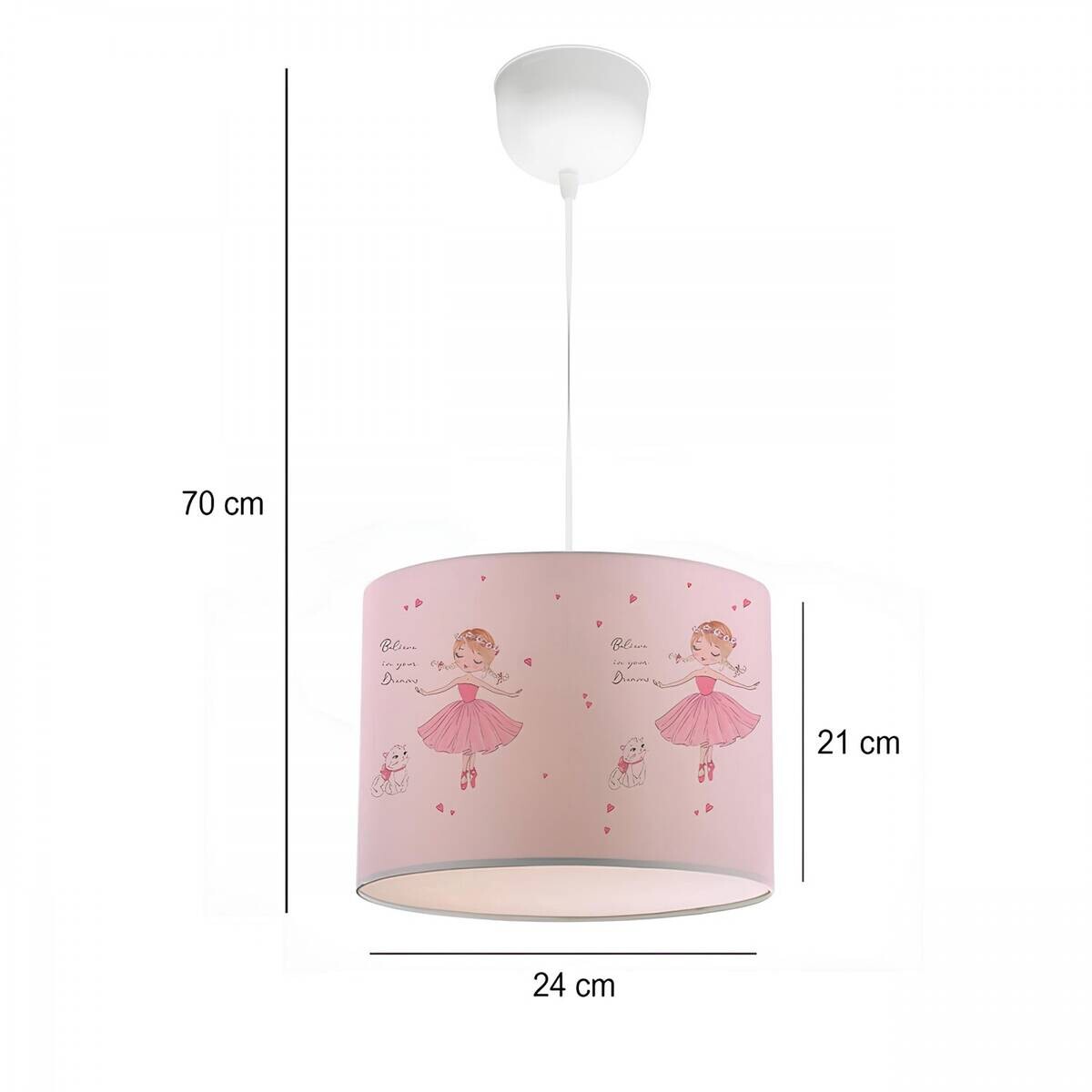 Pendelleuchte mehrfarbig Stoff B/H/L/D: ca. 24x70x24x24 cm E27 1 Brennstellen