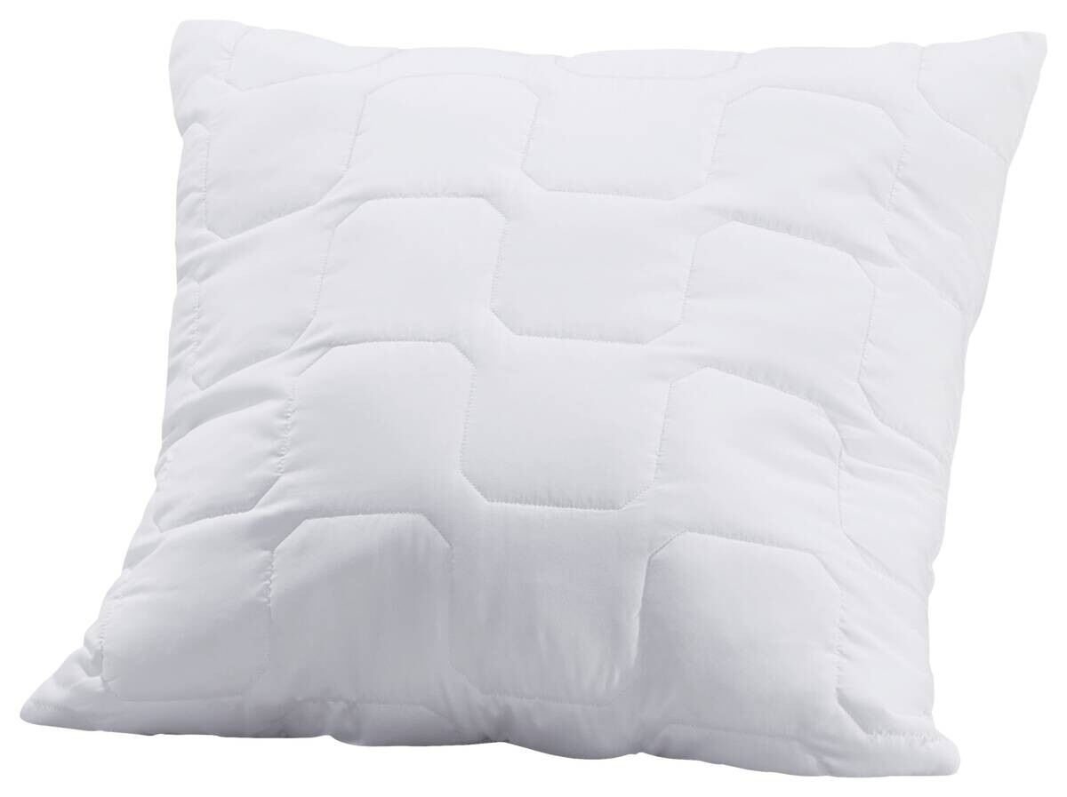 Wende-Kopfkissen weiß Polyester B/L: ca. 80x80 cm