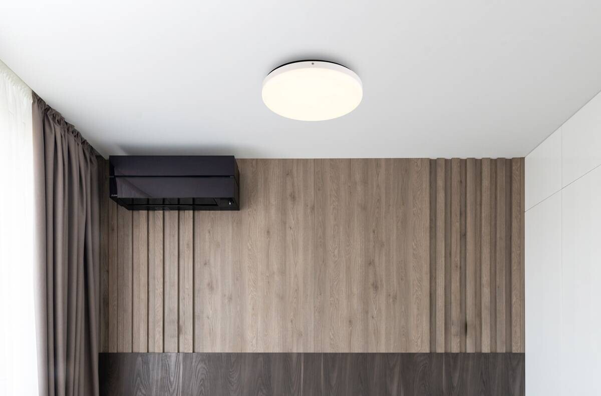 GLOBO Deckenleuchte klar weiß Acryl Metall H/D: ca. 7x48 cm 1 Brennstellen