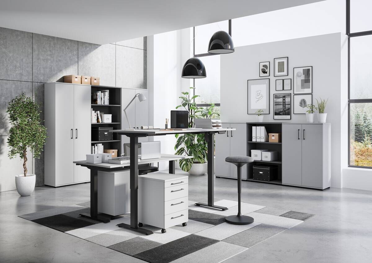 Aktenschrank 4246-547 Graphit B/H/T: ca. 80x123x40 cm