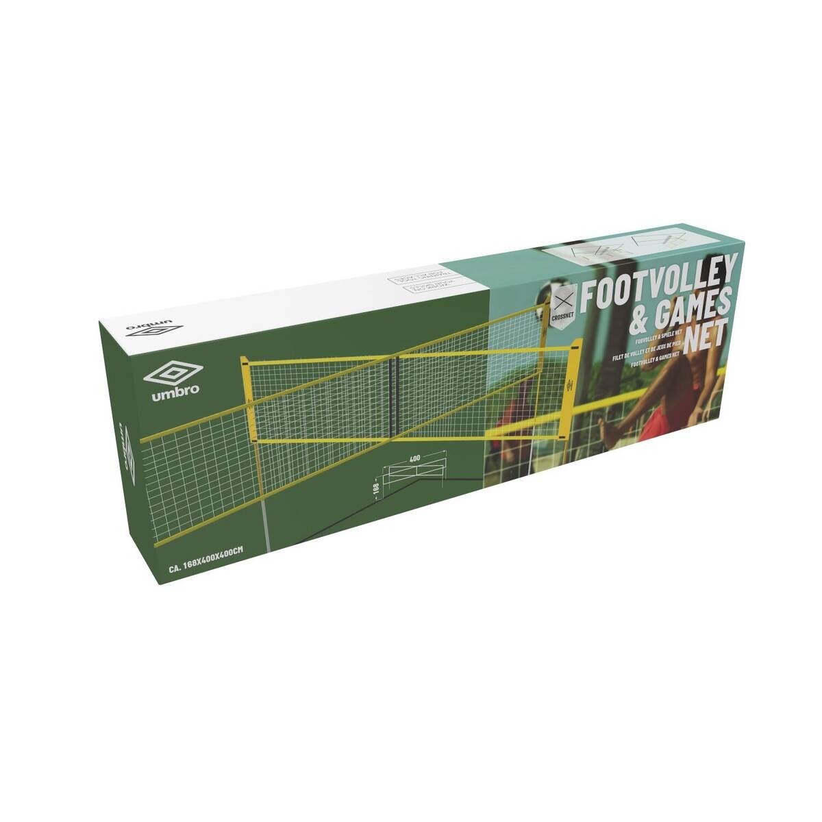 Volleyball/Badminton Netz schwarz