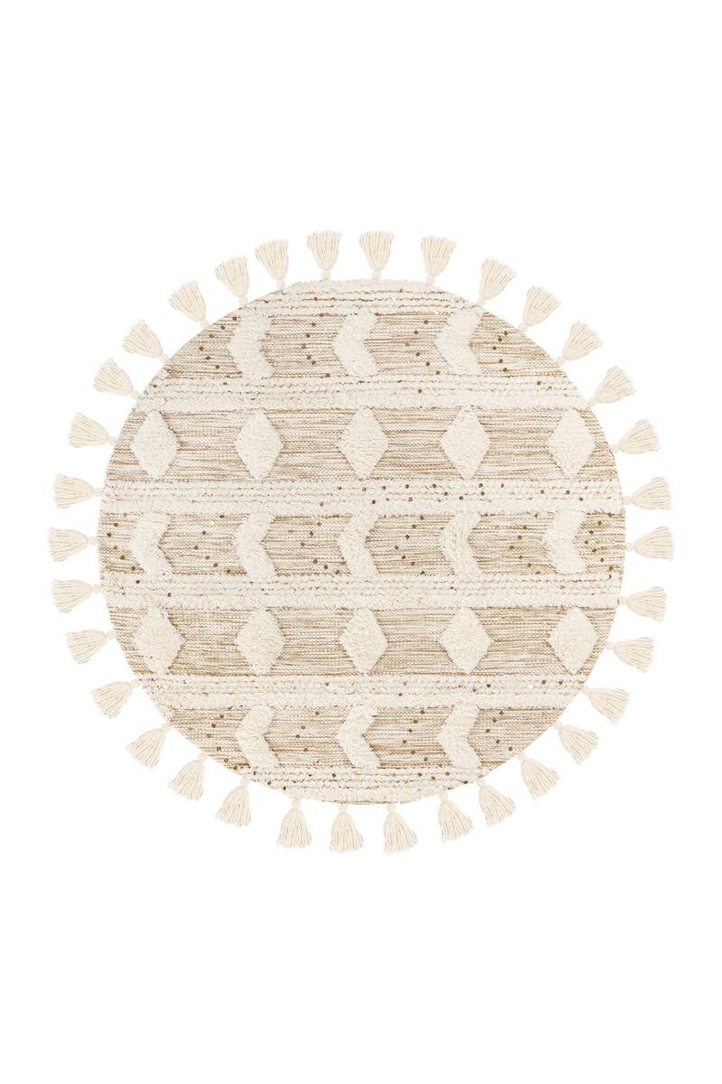 360Living Teppich Bohist khaki B/L/D: ca. 160x400x160 cm