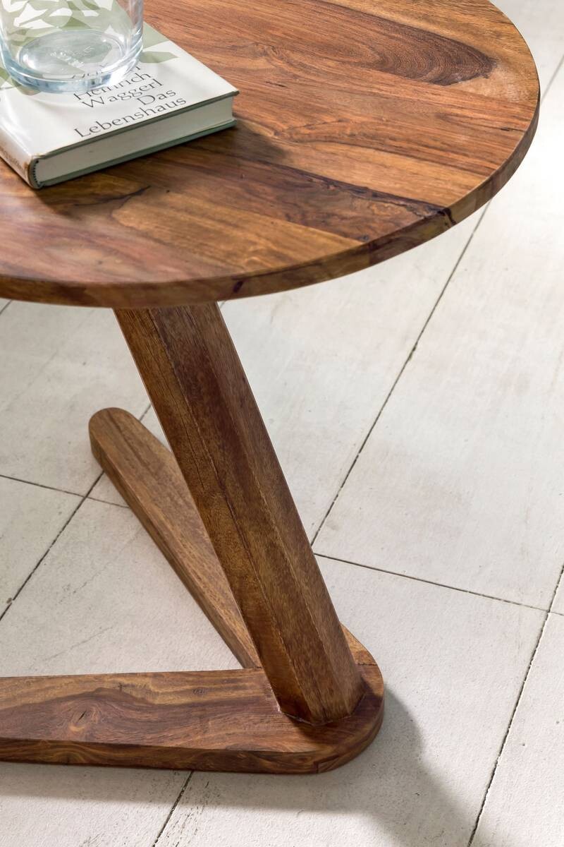 Beistelltisch rosenholz Holz B/H/T: ca. 45x50x45 cm
