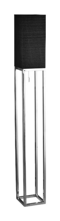Näve Leuchten Stehlampe NV2064822 schwarz Metall Stoff B/H/L: ca. 19x151x19 cm 1 Brennstellen