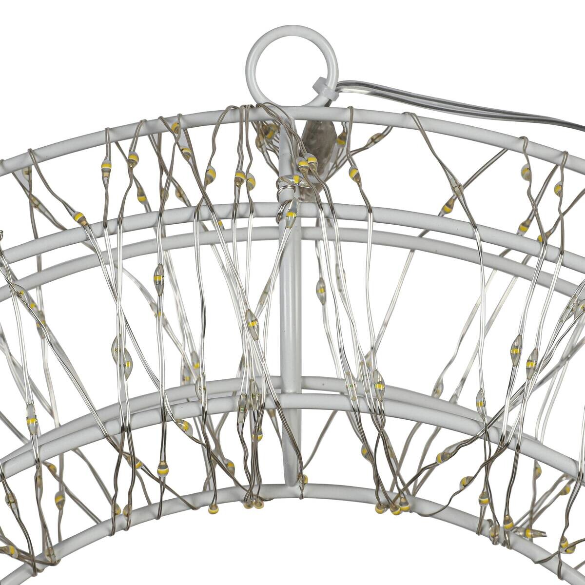 Nolo LED-Ring B/H/T: ca. 38x38x8 cm
