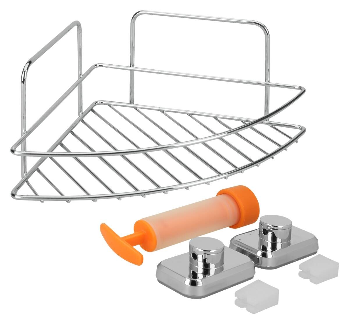 Eckablage Chrom Metall