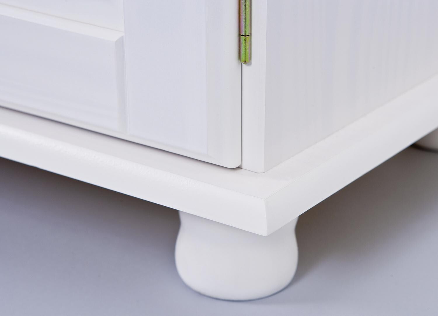 Kommode Livio weiß lackiert Kiefer B/H/T: ca. 130x87x43 cm