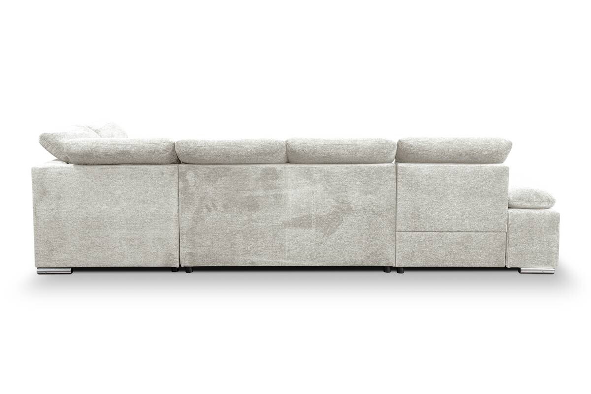 Wohnlandschaft Cordoba natur Webstoff B/H/T: ca. 359x105x232 cm