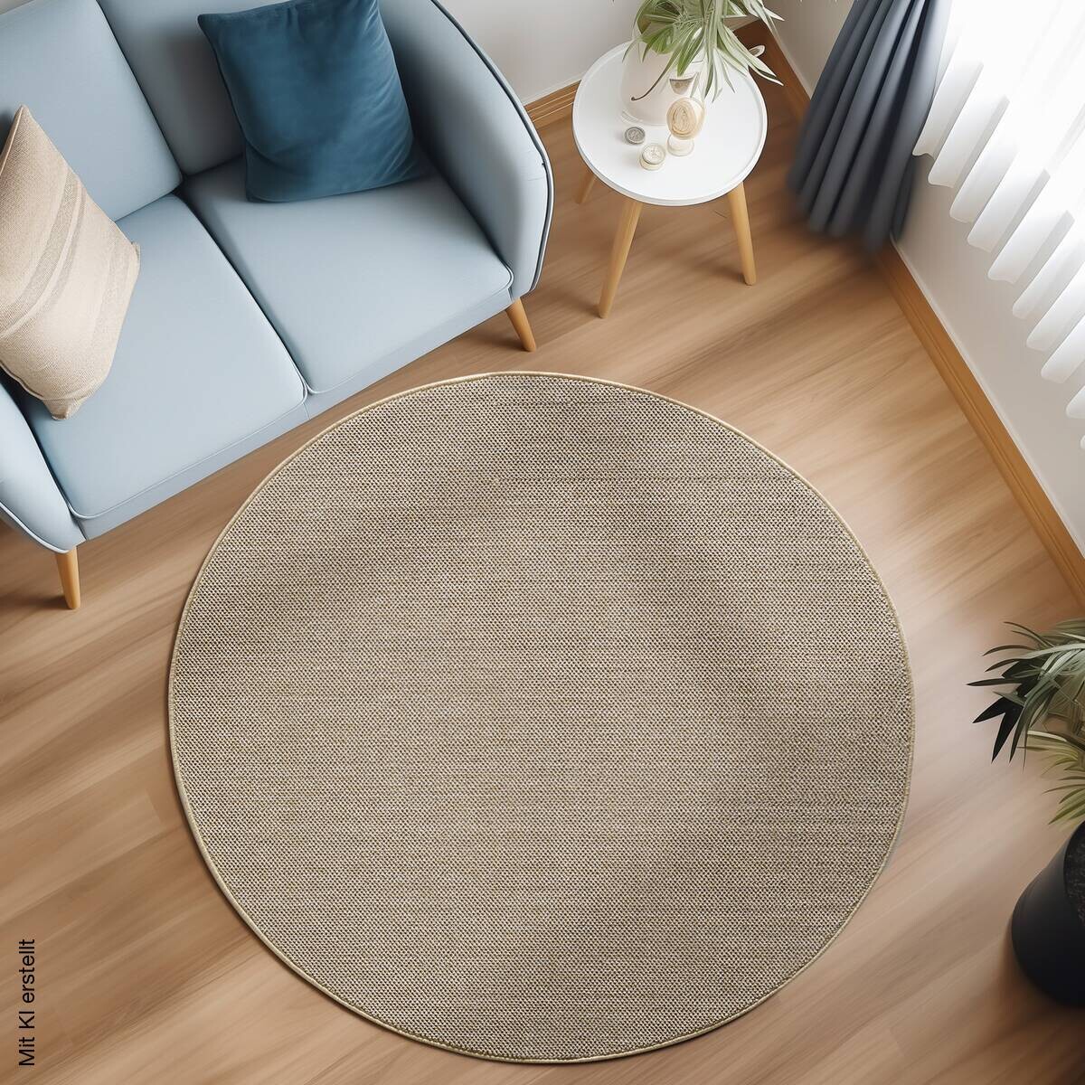 Ayyildiz Teppich LOOM beige D: ca. 160 cm