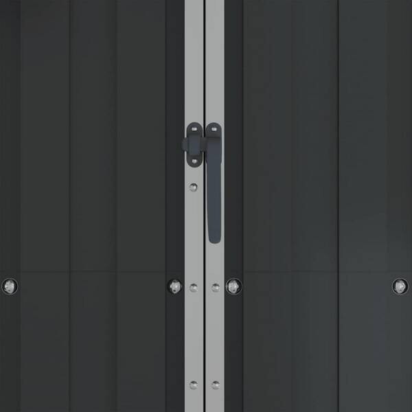 vidaXL Gerätehaus anthrazit B/H: ca. 116x175 cm