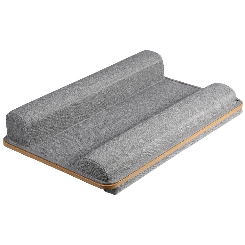Haushaltshelfer grau MDF B/H/L: ca. 35,5x9,5x54,5 cm