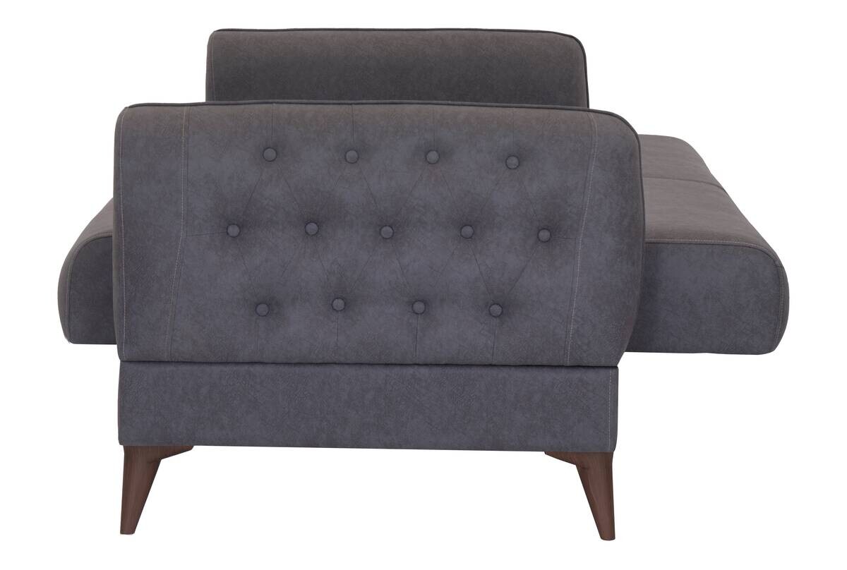 Sofa 3-2-1 Mislina blaugrau Microfaser