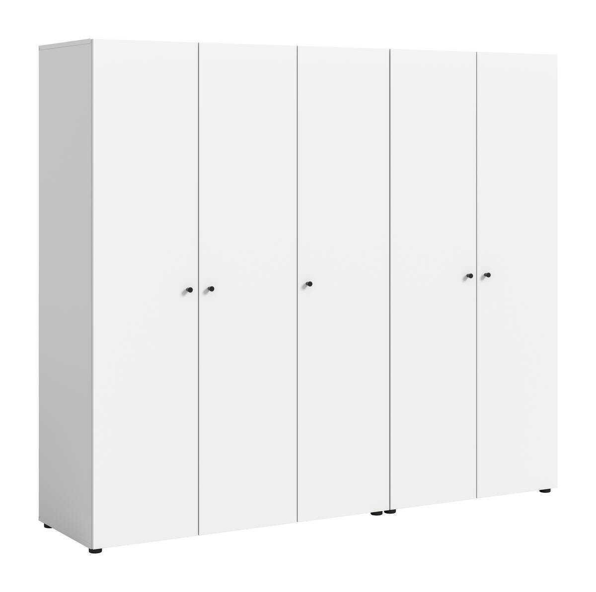 Kleiderschrank DARWIN weiß B/H/T: ca. 200x176x51 cm