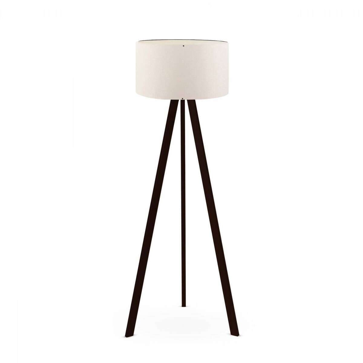 Opviq Stehleuchte MDF Stoff B/H/T/L/D: ca. 38x140x38x38x38 cm E27 1 Brennstellen