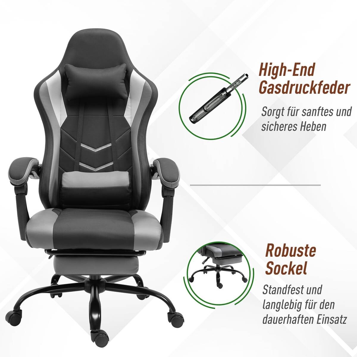 Gaming-Sessel 921-279 schwarz