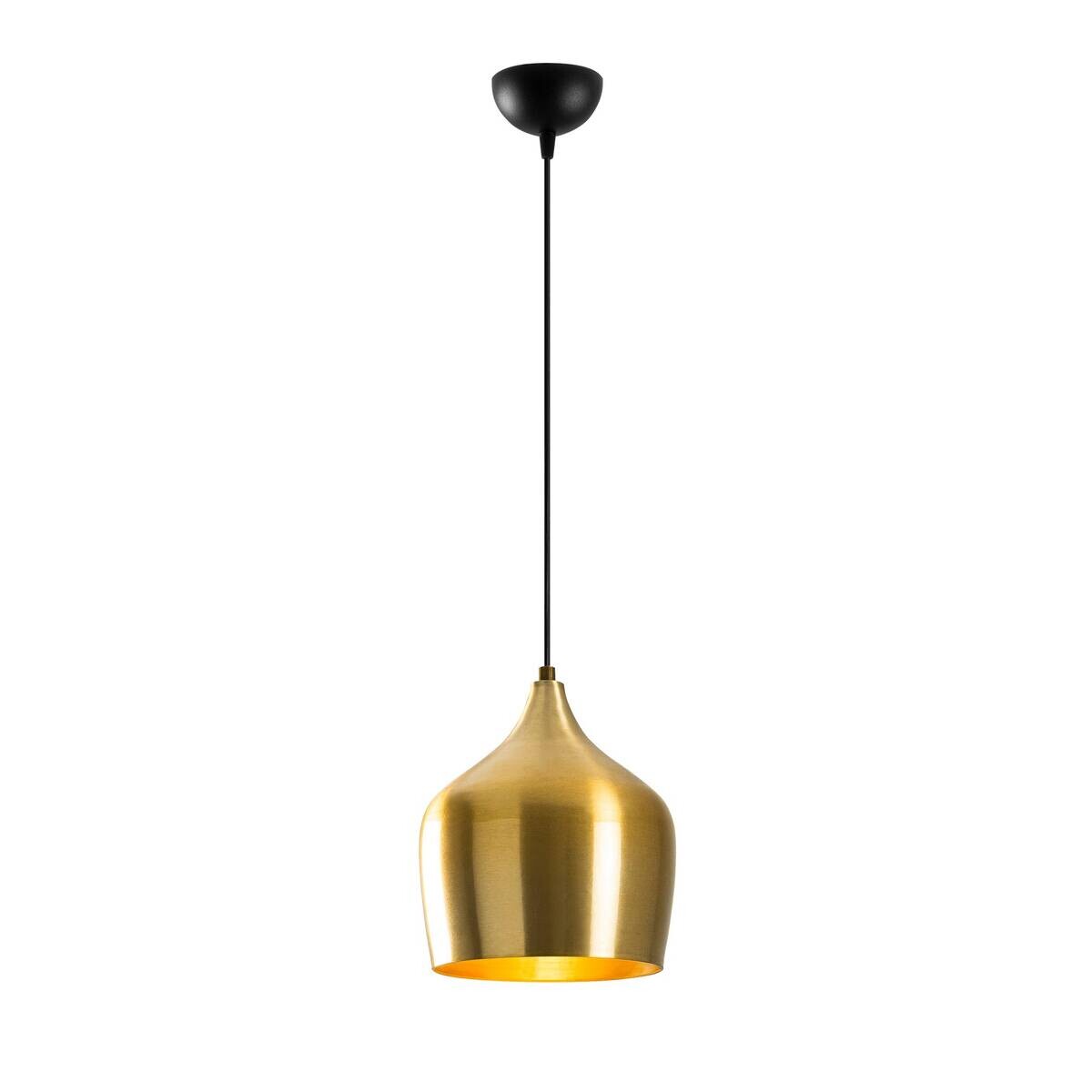Opviq Pendelleuchte messing B/H/T: ca. 22x124x22 cm E27 1 Brennstellen