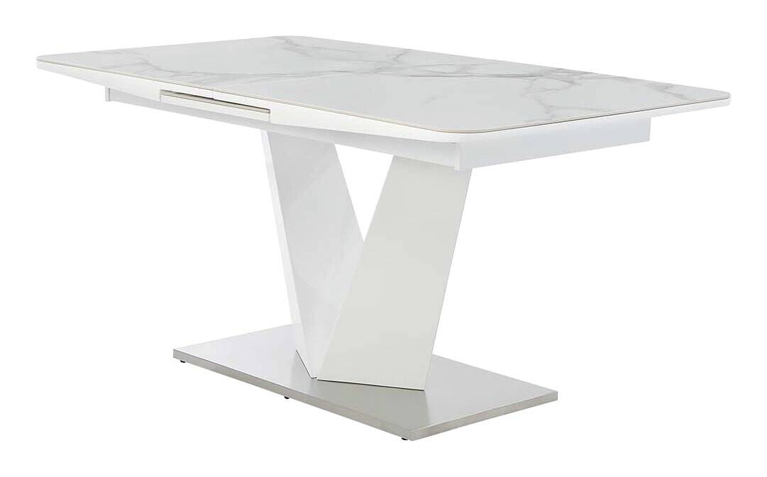 Esstisch weiß B/H/T: ca. 160x76x90 cm