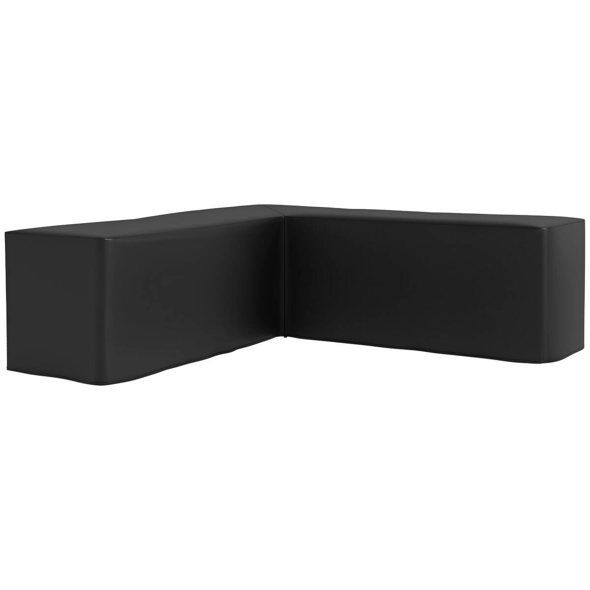 Outsunny Gartenmöbel-Abdeckung schwarz Polyester B/H/L: ca. 250x79x250 cm